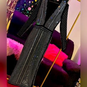 Long luxury long sleeve dresses